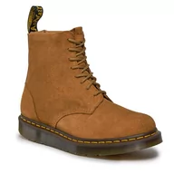 Botki męskie - Trapery Dr. Martens 26589220 TAN SHORTSTOP SUEDE - miniaturka - grafika 1