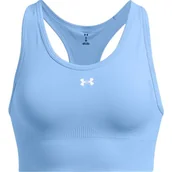 Biustonosze - Biustonosz sportowy damski Vanish Seamless Mid Bra Under Armour - miniaturka - grafika 1