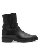 Botki damskie - Gino Rossi Botki ANITA-25207PE Czarny - miniaturka - grafika 1