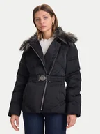 Kurtki damskie - Guess Kurtka zimowa W5BL32 WG092 Czarny Regular Fit - miniaturka - grafika 1