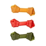 Higiena jamy ustnej zwierząt - Garden Bites Vegan Bones Small 11cm Małe Kostki Wiązane Do Czyszczenia Zębów Op.15 szt. - miniaturka - grafika 1