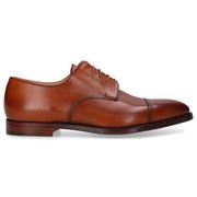 Półbuty damskie - Crockett & Jones Buty biznesowe Derby RIPON beż - miniaturka - grafika 1