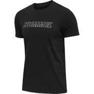 Koszulki męskie - Koszulka Treningowa Męska T-shirt Hummel Callum Cotton r. L - miniaturka - grafika 1