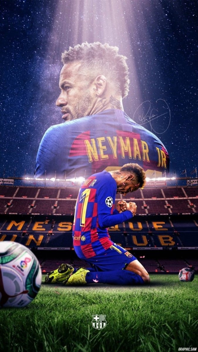 PODKŁADKA POD MYSZ Nadruk 22x18 cm Neymar JR PSG Barcelona Tekst Prezent