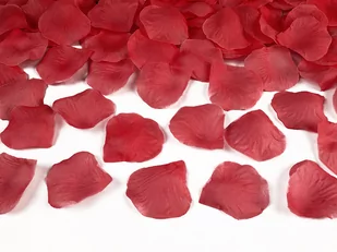 PartyDeco Płatki róż w woreczku, czerwone 500 szt PLRD500-007 - Gadżety dla niej i dla niego - miniaturka - grafika 1