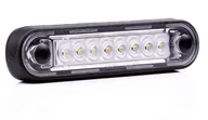 Oświetlenie samochodowe - akcesoria - Lampa LED obrysowa biała 12V-36V FT-073B LED LONG - miniaturka - grafika 1