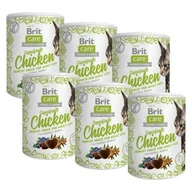 Przysmaki dla kotów - Przysmak dla kota BRIT CARE Cat Snack Superfruits Chicken 6 x 100 g - miniaturka - grafika 1