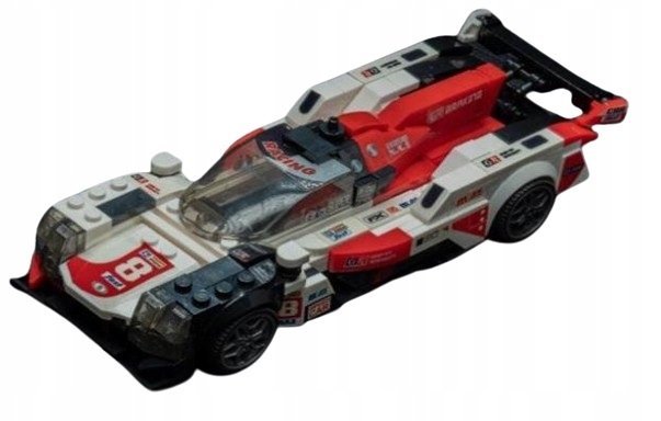 Sportowy Samochód Le Mans Czerwony Klocki Konstrukcyjne Do Składania 305 El