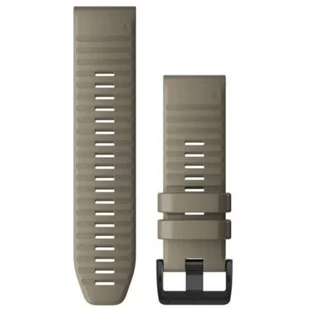 GARMIN Pasek silikonowy na nadgarstek QuickFit 26 ciemny piasek 010-12864-02 - Akcesoria do smartwatchy - miniaturka - grafika 1