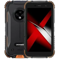 Telefony komórkowe - Doogee S35 3GB/16GB Dual Sim Czarno-pomarańczowy - miniaturka - grafika 1