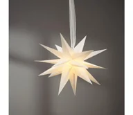 Ozdoby bożonarodzeniowe - Eglo 411565 - Dekoracja bożonarodzeniowa DECEMBER Gwiazda 1xE14/25W/230V 35 cm szara - miniaturka - grafika 1