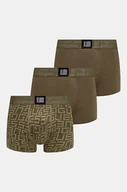 Majtki męskie - Guess bokserki 3-pack męskie kolor zielony - miniaturka - grafika 1