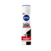 Dezodoranty i antyperspiranty dla kobiet - Nivea Deo Black &amp; White Max Protection - antyperspirant w sprayu dla kobiet 150ml - miniaturka - grafika 1