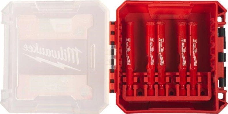 Milwaukee Wiertło ZESTAW KORONEK DIAMENTOWYCH 8mm /5szt.