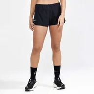 Spodenki damskie - Damskie Spodenki CRAFT PRO HYPERVENT SPLIT SHORTS W 1910430-999486 – Czarny - miniaturka - grafika 1