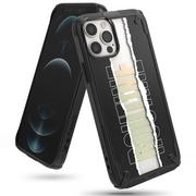 Etui i futerały do telefonów - RINGKE Fusion X Design etui pancerny pokrowiec z ramką iPhone 12 Pro Max czarny (Routine) (XDAP0026) XDAP0026 - miniaturka - grafika 1