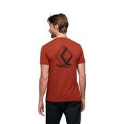 Koszulki męskie - Męski t-shirt Black Diamond Boulder Tee burnt sienna - XL - miniaturka - grafika 1
