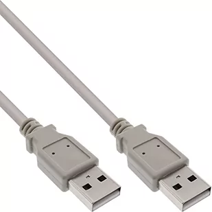 InLine Kabel USB USB-A 3m Szary 34330H - Kable USB - miniaturka - grafika 1