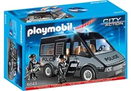 Klocki - Playmobil 6043 Samochód brygady policyjnej - miniaturka - grafika 1
