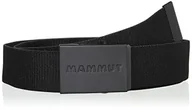 Paski - Mammut Pasek z logo, czarny, jeden rozmiar - miniaturka - grafika 1