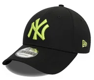 Czapki damskie - Czapka z daszkiem NEW ERA NY Yankees League  9FORTY czarna - miniaturka - grafika 1
