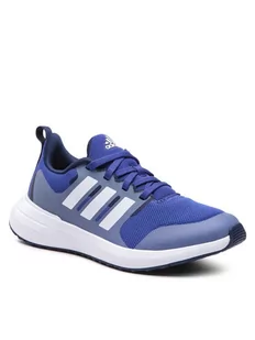 adidas Buty Fortarun 2.0 Cloudfoam Sport Running Lace Shoes HP5439 Niebieski - Buty dla dziewczynek - miniaturka - grafika 1