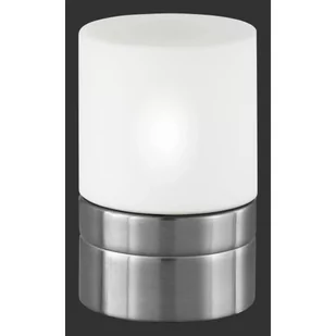 Ary II lampa stołowa 1-punktowa nikiel/biała 591000107 - Lampy stojące - miniaturka - grafika 1