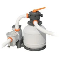 Akcesoria do basenów - Bestway 58497 flowclear Sand filter Split 5.678 L/H, 220  240 V ~/HZ, 230 W, TÜV/CE H, multicolor - miniaturka - grafika 1