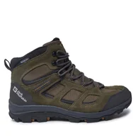 Buty trekkingowe męskie - Trekkingi Jack Wolfskin Vojo 3 Texapore Mid M 4042462 Khaki - miniaturka - grafika 1