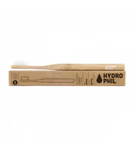 Hydrophil Hydrophil, szczoteczka naturalna do zębów z biodegradowalnego bambusa włosie średnie, 1 szt. - Szczoteczki do zębów - miniaturka - grafika 1