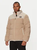 Kurtki męskie - Protest Kurtka puchowa Asura Teddy 6728044 Beżowy Regular Fit - miniaturka - grafika 1