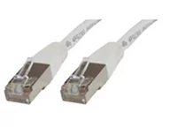 Patchcordy - MicroConnect RJ-45/RJ-45 kat.6 F/UTP Biały 3m B-FTP603W - miniaturka - grafika 1