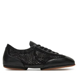 Sneakersy Polo Ralph Lauren 804956687003 Czarny - Sneakersy damskie - miniaturka - grafika 1