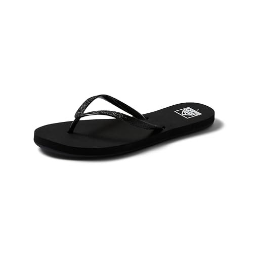 Reef Stargazer, klapki damskie, czarny i srebrny, 36 EU