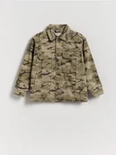 Kurtki i płaszcze dla chłopców - Reserved - Kurtka moro - zielony - miniaturka - grafika 1