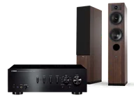 Zestawy stereo - Yamaha A-S701 (czarny) + Tesi 5 (mokka) - miniaturka - grafika 1