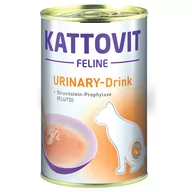 Pozostałe akcesoria dla kotów - KATTOVIT DRINK URINARY 135ml /24 - miniaturka - grafika 1