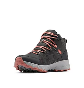Columbia Peakfreak II Mid Outdry damskie buty trekkingowe, ciemnoszare, Dark Coral, rozmiar 39,5, Ciemnoszary, ciemny koralowy, 39.5 EU - Buty trekkingowe damskie - miniaturka - grafika 1