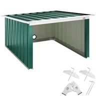 Roboty koszące - Garaż dla kosiarek automatycznych Zielony 89x90x54cm - miniaturka - grafika 1