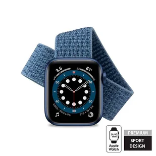 Crong Nylon - Pasek sportowy do Apple Watch 38/40/41 mm (Ocean Blue) - Akcesoria do smartwatchy - miniaturka - grafika 6