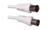 Kable - Goobay Wentronic kabla współosiowego kabla współosiowego/Stecker  BNC/BNC gniazdo 2 fachschirm 2.5 m Biały 11511-GB - miniaturka - grafika 1