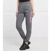 Dresy damskie - DKNY Sport Spodnie dresowe LAYERED | Regular Fit - miniaturka - grafika 1