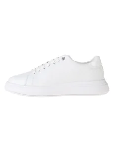 Calvin Klein Skórzane sneakersy w kolorze białym - Trampki damskie - miniaturka - grafika 1