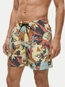 Kąpielówki męskie - Quiksilver Szorty kąpielowe Everyday Printed Volley 15 EQYJV04219 Kolorowy Regular Fit - miniaturka - grafika 1