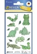 brokatowe naklejki dinozaury, jaszczurki - Zabawki kreatywne brokatowe naklejki dinozaury, jaszczurki - Zabawki kreatywne - miniaturka - grafika 1