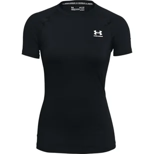Under Armour Heatgear kompresyjny krótki rękaw koszulka damska - Koszulki i topy damskie - miniaturka - grafika 1