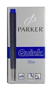 Parker Naboje do piór QUINK niebie. 5szt S0116240 - Wkłady do długopisów - miniaturka - grafika 1