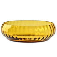 Miski i półmiski - Kryształowa salaterka z optykiem HERITAGE Bursztyn 36 cm - miniaturka - grafika 1