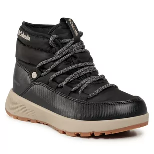 Columbia Śniegowce Slopeside Village Omni-Heat Mid BL0145 Black/Silver Sage 010 - Śniegowce damskie - miniaturka - grafika 1