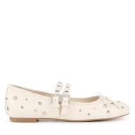 Baleriny - Baleriny JENNY LS4193-58 Beżowy - miniaturka - grafika 1